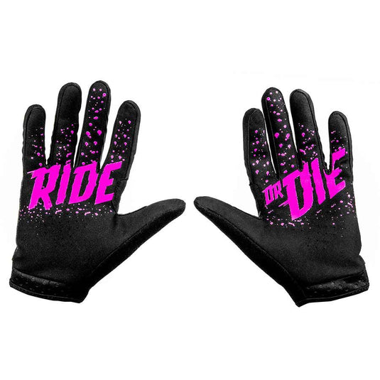 Muc-Off MTB Ride Full Finger Gloves, Unisex, Black, XS, Pair