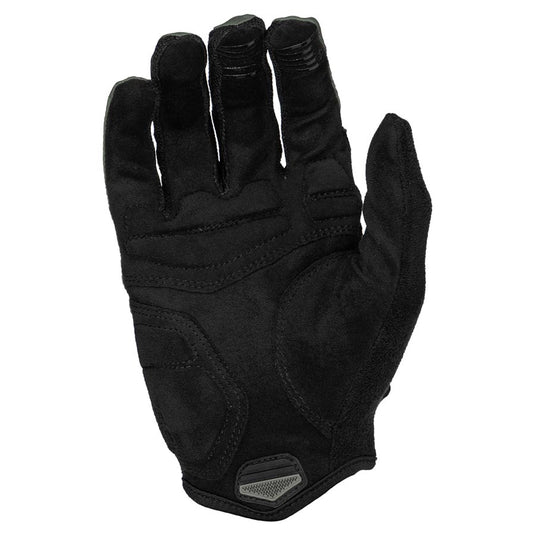 Lizard Skins Monitor Traverse, Full Finger Gloves, Titanium Grey, XS, Pair