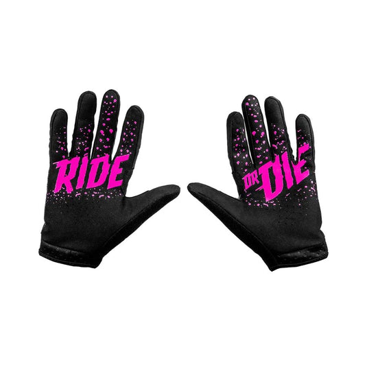 Muc-Off Youth Rider Full Finger Gloves, Black, JM