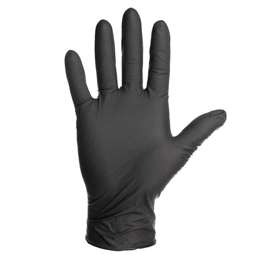 Varia Nitrile Gloves Mechanics Gloves, XL, 100pcs