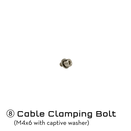 Wolf Tooth ReMote Replacement Parts - Part 8 ReMote Cable Clamping Bolt, M4x6mm