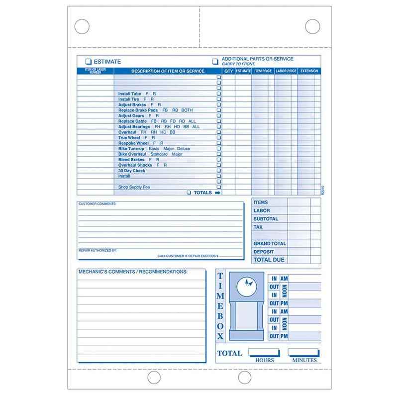Load image into Gallery viewer, Walking Bird Repair Form Large 250/Pk 3 Part
