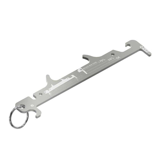 Lezyne Chain Gauge Chain Tool, Compatibility: 5-12 sp.