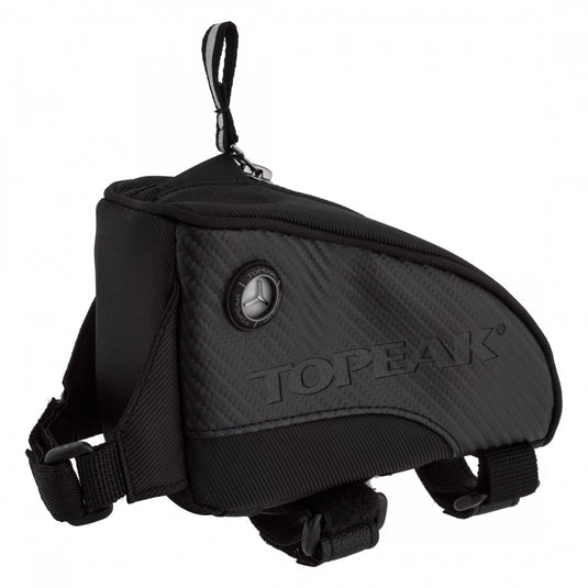 Topeak Fuel Tank Black 9.4x3x4.3in Velcro Straps Quick & Easy Access To Gears