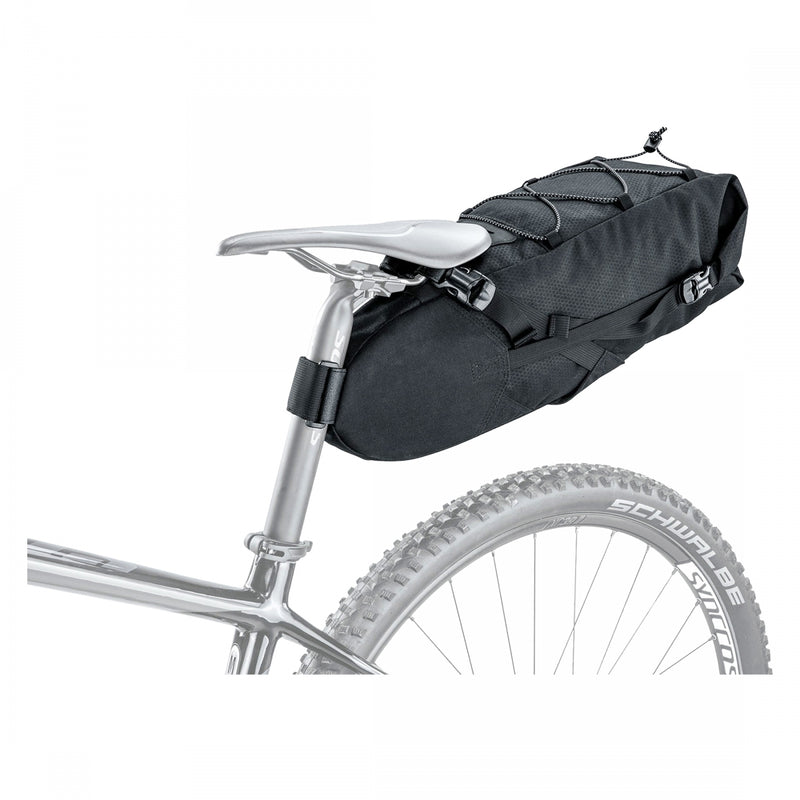 Load image into Gallery viewer, Topeak BackLoader 15L Black 26.4x11x7.1in Velcro Straps
