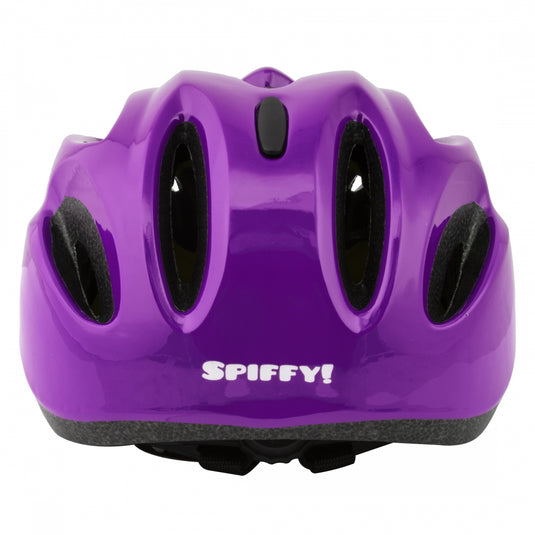 Munchkin Spiffy! Youth Helmet In-Mold Tri-Glide Dial Fit Purple Small (48-52cm)