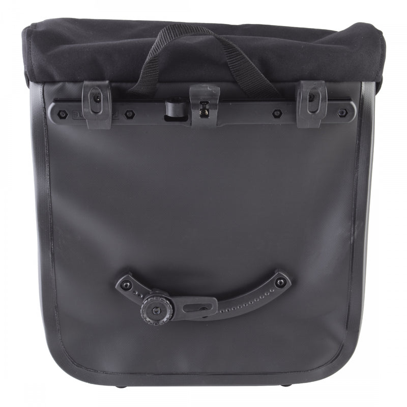 Load image into Gallery viewer, Pack of 2 Racktime Tommy Bag Black 12.4x13x5.3` Hook and Rail
