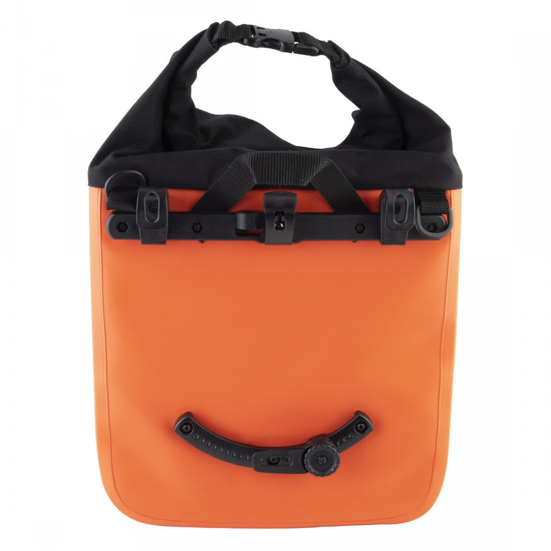 Load image into Gallery viewer, Pack of 2 Racktime Donna Bag Orange/Black 12.4x13x5.3` Hook and Rail
