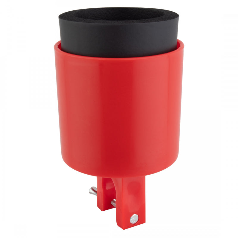 Load image into Gallery viewer, Pure Cycles Coldie Cup Holder Cup holder Red Clamp on
