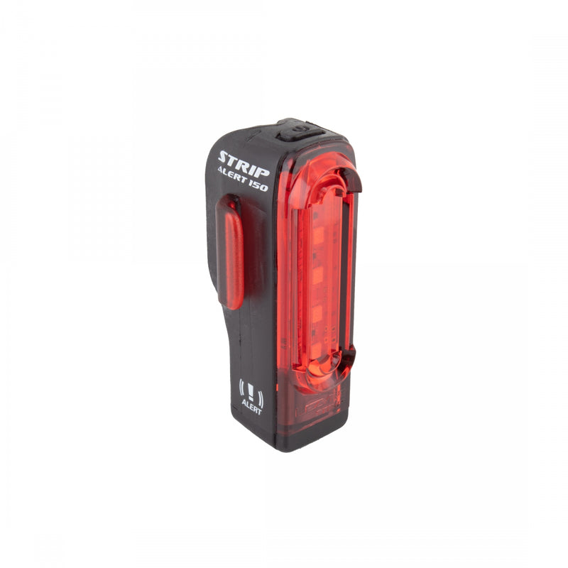 Load image into Gallery viewer, Lezyne Strip Alert Drive Taillight - Black Wide Angle Optics Lens
