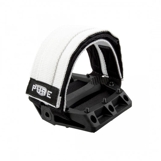 Pure Cycles Pro Footstrap White