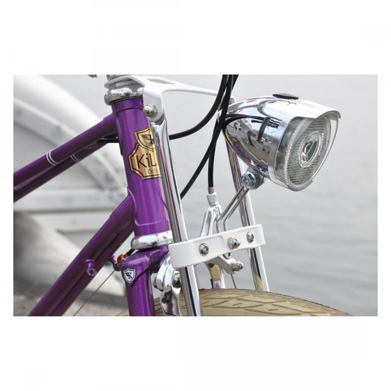Load image into Gallery viewer, Pure Cycles City Bike Head Lamp Brake Hole 2
