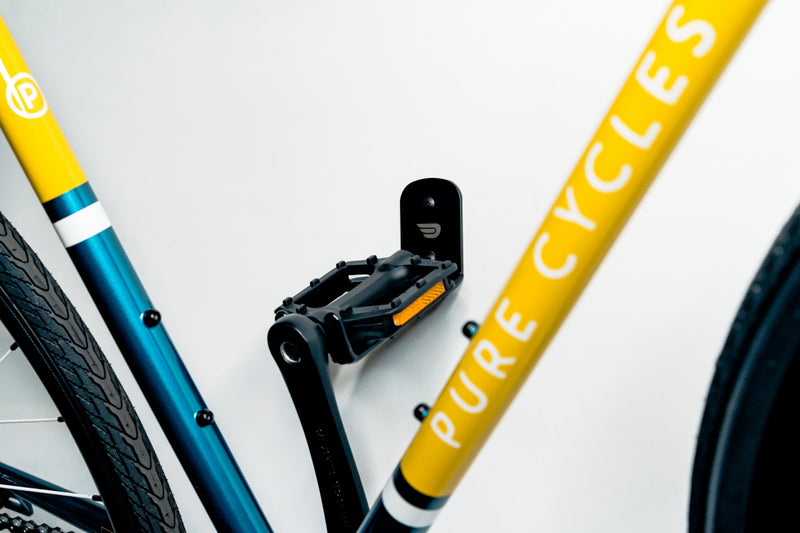 Load image into Gallery viewer, Pure Cycles Pitched Single Bike Wall Rack
