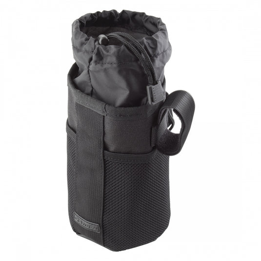 Tioga ADV Stem Bag Insulated Drink Holder 4x8in Black Velcro Straps