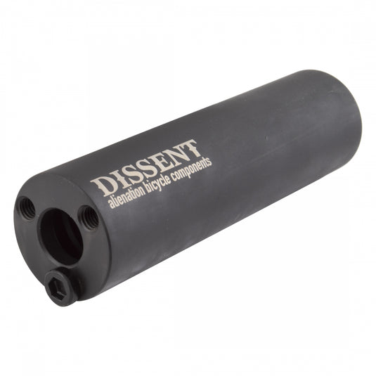 Pack of 2 Alienation Dissent Axle Pegs Chromoly 14mm - 3/8` Black Individual