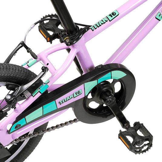 Eclypse Titan 16 Kids Bicycle, 16'', Purple