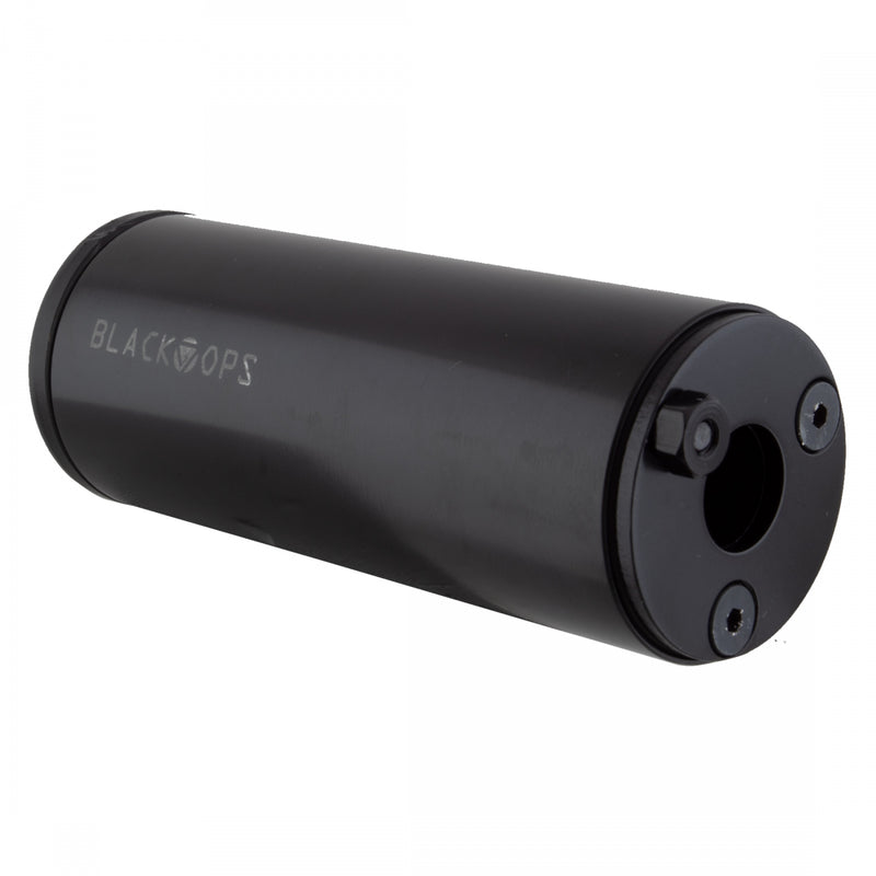 Load image into Gallery viewer, Black Ops Dual Core Axle Pegs Chromoly Core - Nylon Sleeve 14mm - 3/8in Black Pair
