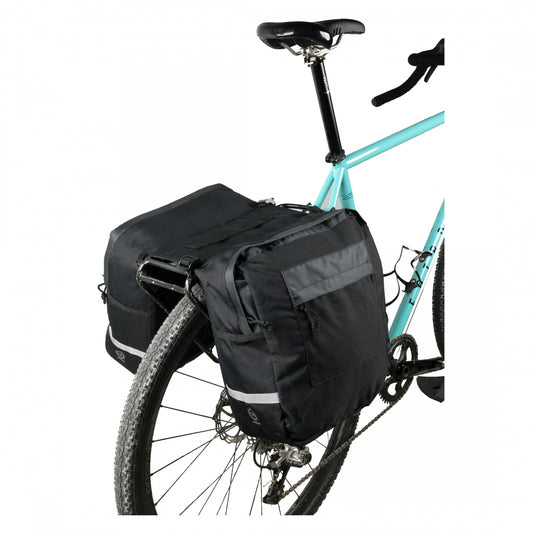 Pack of 2 Sunlite Utili-T 1 Pannier Black 12x10x5` Hook and Strap