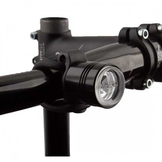 Lezyne Femto Drive Headlight: Black Compact Bright Bicycle Light 15 Lumens