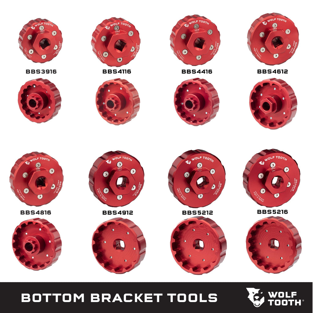 Wolf Tooth Bottom Bracket Tool - BBS3916, 16 Notch, 39mm