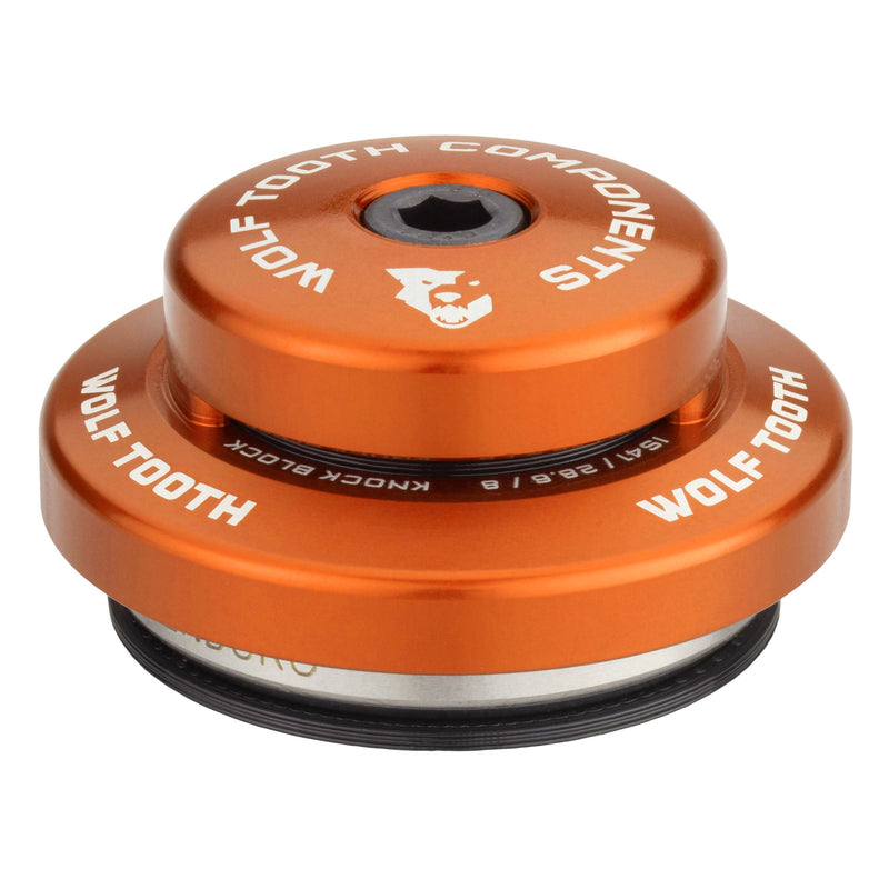 Load image into Gallery viewer, Wolf Tooth Headset Upper Knock Block - 28.6, 8mm, Orange
