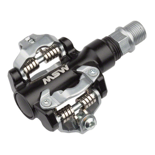 MSW-MP-100-Pedals-Clipless-Pedals-with-Cleats-Aluminum-Chromoly-Steel_PD3300