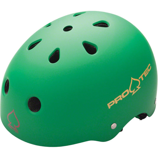 Pro-tec-Classic-Helmet-Large-(58-60cm)-Half-Face--Adjustable-Fitting-Green_HE9826