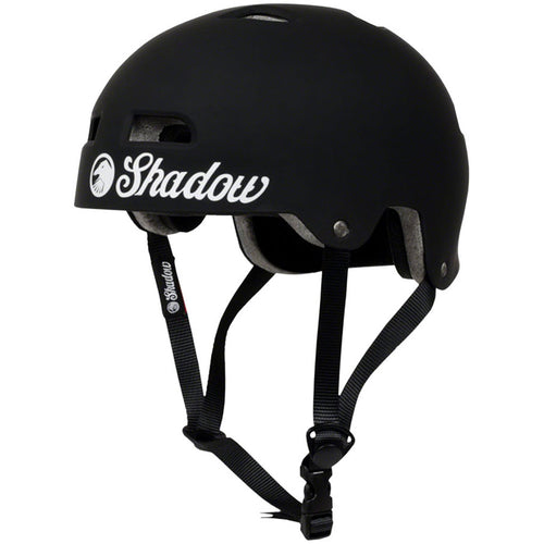 The-Shadow-Conspiracy-Shadow-Classic-Helmet-Medium-(50-56cm)-Half-Face--Adjustable-Fitting--Include-Two-Sets-Of-Padding--Shadow-Crow-Head-Rivetsclassic-Woven-Label-Black_HE1205
