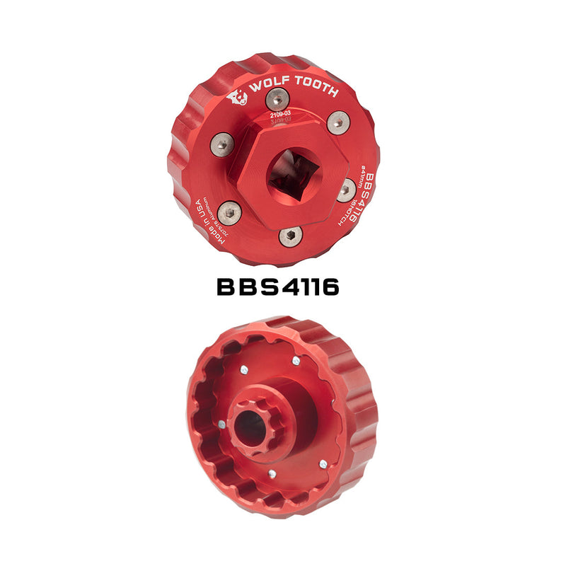 Load image into Gallery viewer, Wolf Tooth Bottom Bracket Tool - BBS4816, 16 Notch, 48mm
