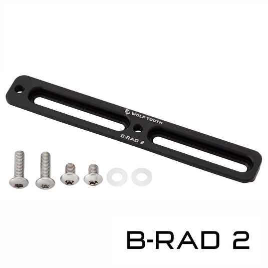 Wolf Tooth B-RAD 2 Base Mount Lightweight, Durable, Rust-Proof Materials