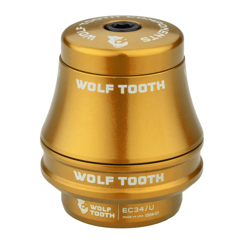 Load image into Gallery viewer, Wolf Tooth Premium Headset - EC34/28.6 Upper, 25mm Stack, Orange
