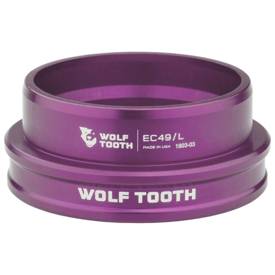 Wolf Tooth Premium EC Headsets - EC Lower EC49/40, Aluminum, EC49, Silver