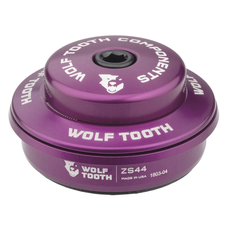 Load image into Gallery viewer, Wolf Tooth Premium Headset -ZS44/28.6 Upper, 6mm,  Purple
