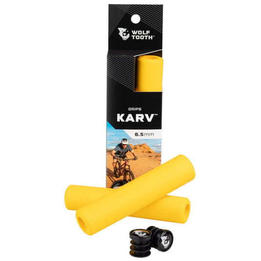 Wolf Tooth Karv Grips 6.5mm Purple Reduces Hand Fatigue and Numbness