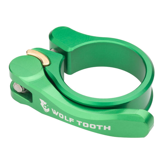 Wolf Tooth Components Quick Release Seatpost Clamp - 28.6mm, Blue