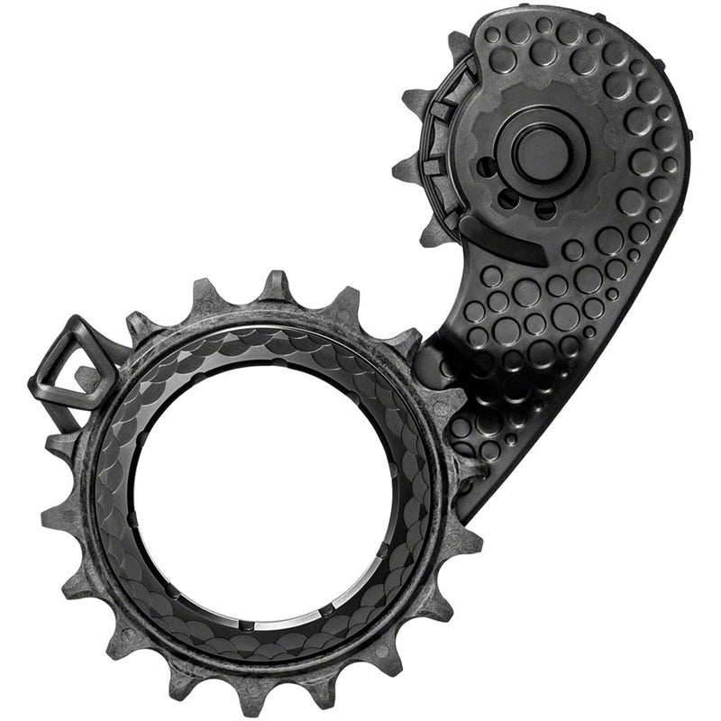 Load image into Gallery viewer, absoluteBLACK-HOLLOWcage-Oversized-Derailleur-Pulley-Cage-for-Shimano-9100---8000-Pulleys-_PLAS0121
