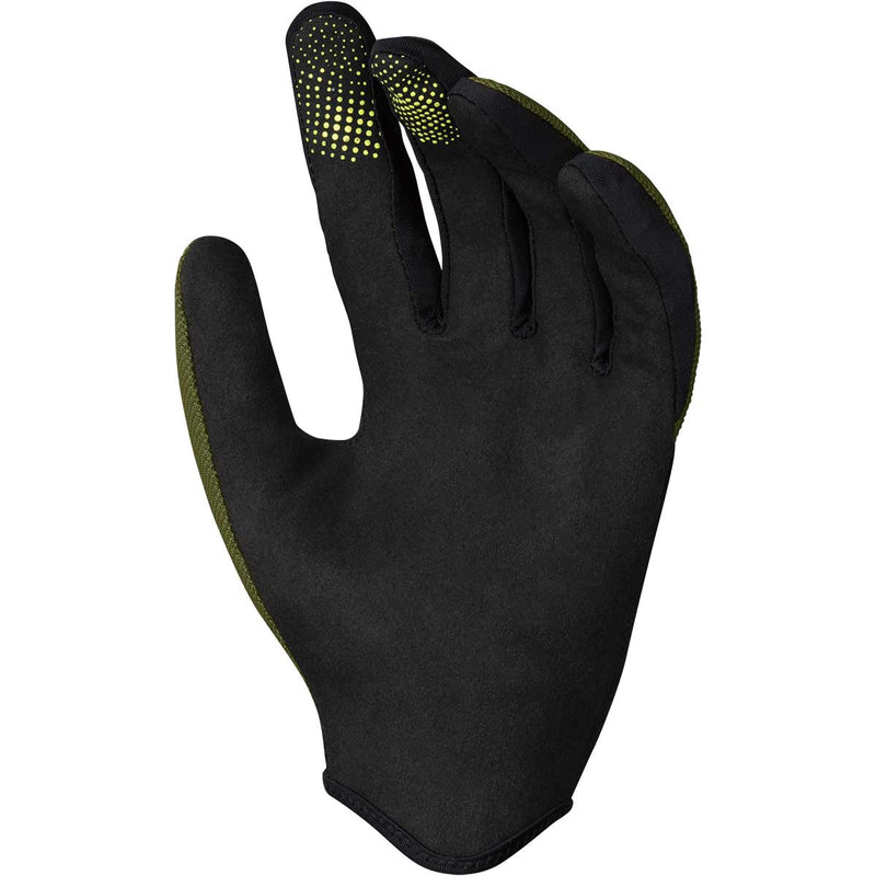 Load image into Gallery viewer, iXS Carve Mens Mountain Bike Full Finger Gloves, Olive Green, Slip On, Small
