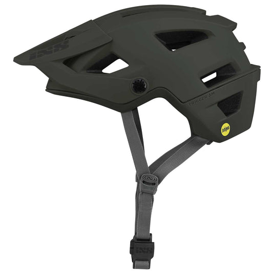 iXS Trigger AM MIPS All Mountain/Enduro Bicycle Helmet, Graphite, SM(54-58cm)