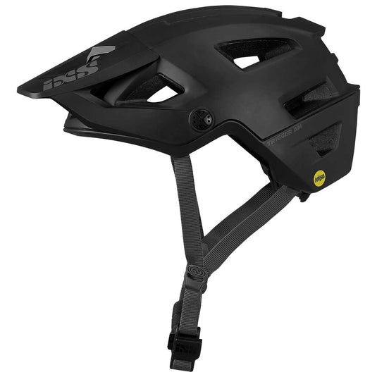 iXS Trigger AM MIPS All Mountain/Enduro Bicycle Helmet, Black, ML(58-62cm)