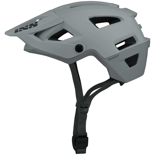 iXS Trigger AM All Mountain/Enduro Bicycle Helmet, Grey, SM(54-58cm)