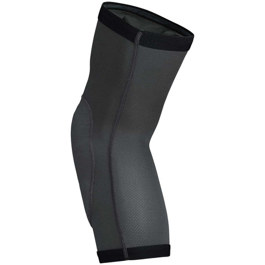 iXS Flow Light Knee Guards Graphite L | Lycra Mesh, Lightweight, Breathable