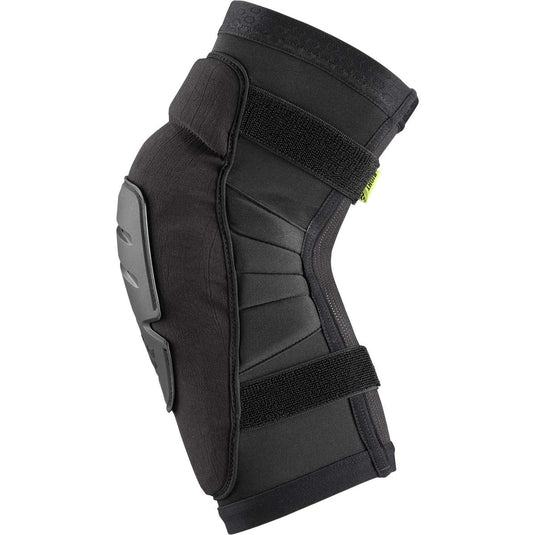 iXS Carve Race Knee Guard Black M | Moisture Wicking, Breathable, Anti-Bacterial