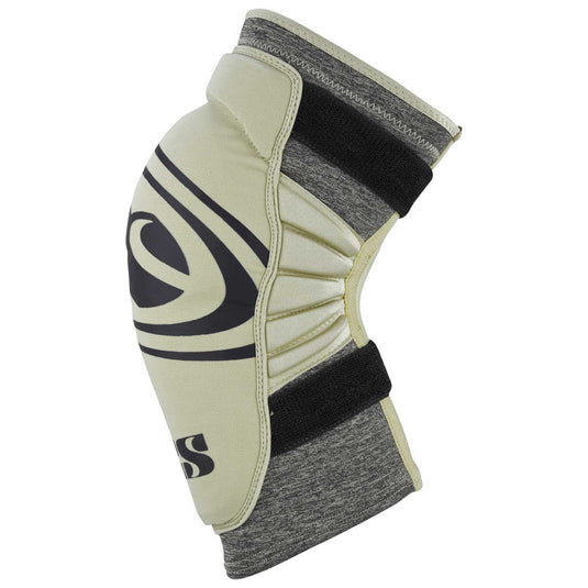 iXS Carve Evo+ Knee Guard Camel XL | Anti-Bacterial, Silicone Stopper
