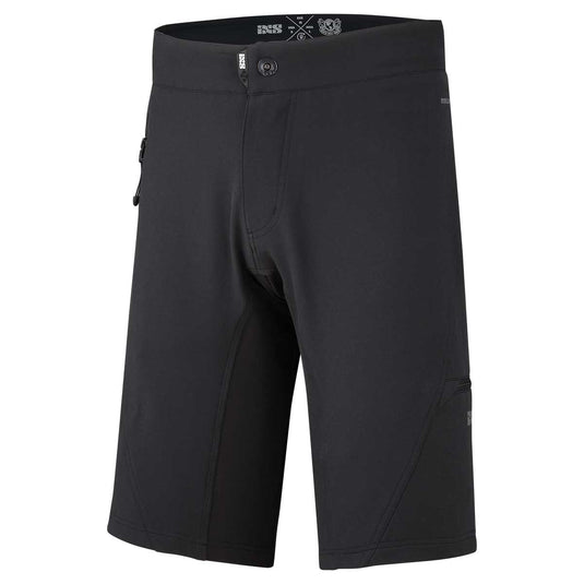 iXS Carve Evo Shorts Black M | 88% Polyester, 12% Elastane, 4-Way Stretch