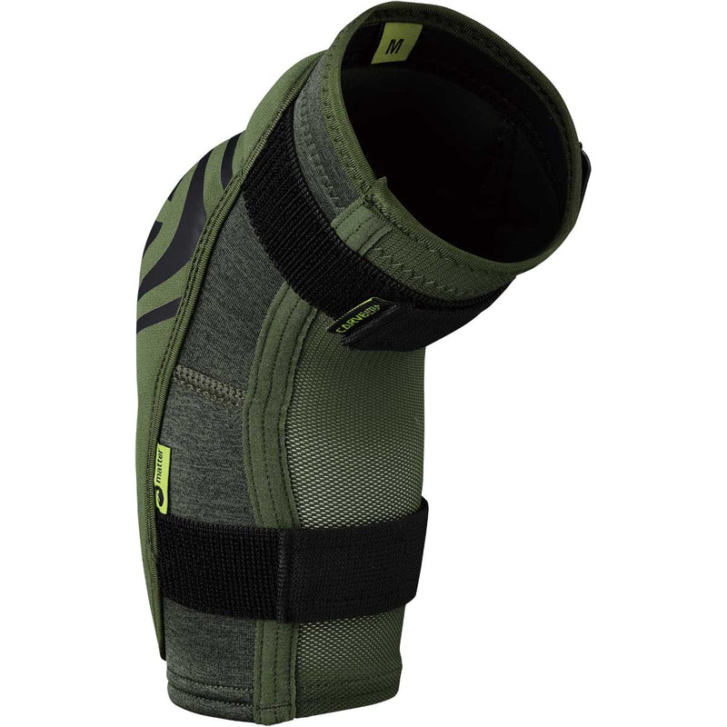 Load image into Gallery viewer, iXS Carve EVO+ Elbow Guard Olive XL | AeroMeshTM- Light, Moisture Wicking
