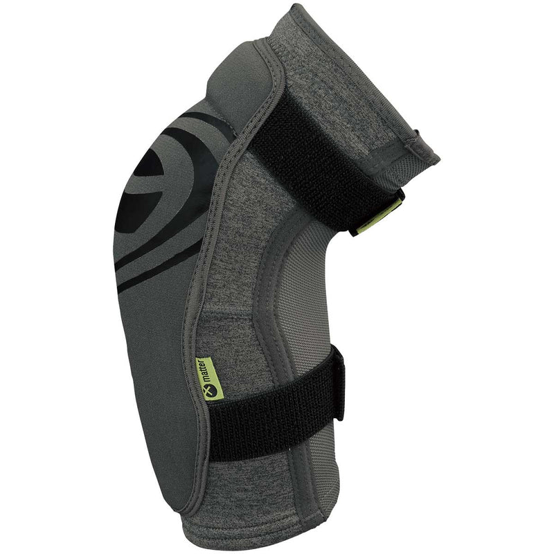 Load image into Gallery viewer, iXS Carve Evo+ Elbow Guard Grey KM | AeroMeshTM- Light, Anti-Bacterial
