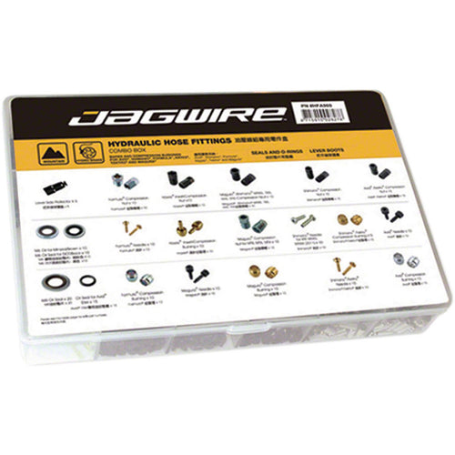 Jagwire-Hose-Fittings-Combo-Box-Disc-Brake-Workshop-Kit-_BR0480