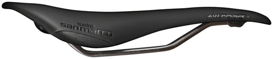 Selle San Marco Allroad Open Fit Racing Saddle - Black 146mm Width Manganese