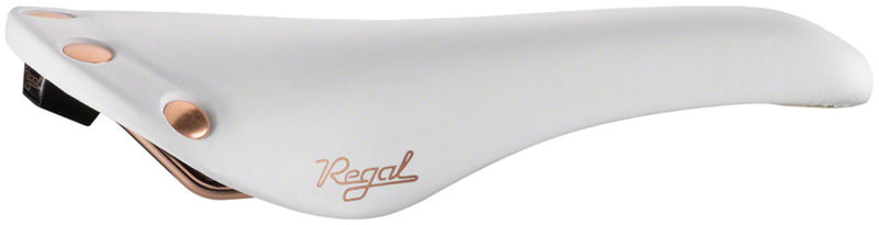 Load image into Gallery viewer, Selle San Marco Regal Saddle - White 149mm Width Steel Rails Mens
