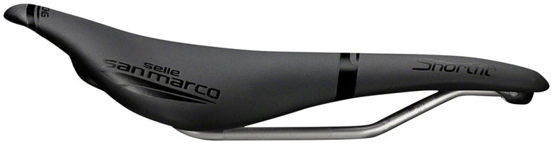 Load image into Gallery viewer, Selle San Marco Shortfit Open-Fit Racing Saddle - Black 155mm Manganese
